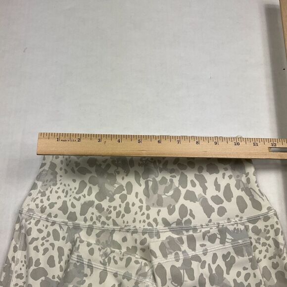 Lululemon Womens Wunder Under Cropped Leggings Printed High Rise Pull On Size 6 - Picture 5 of 12
